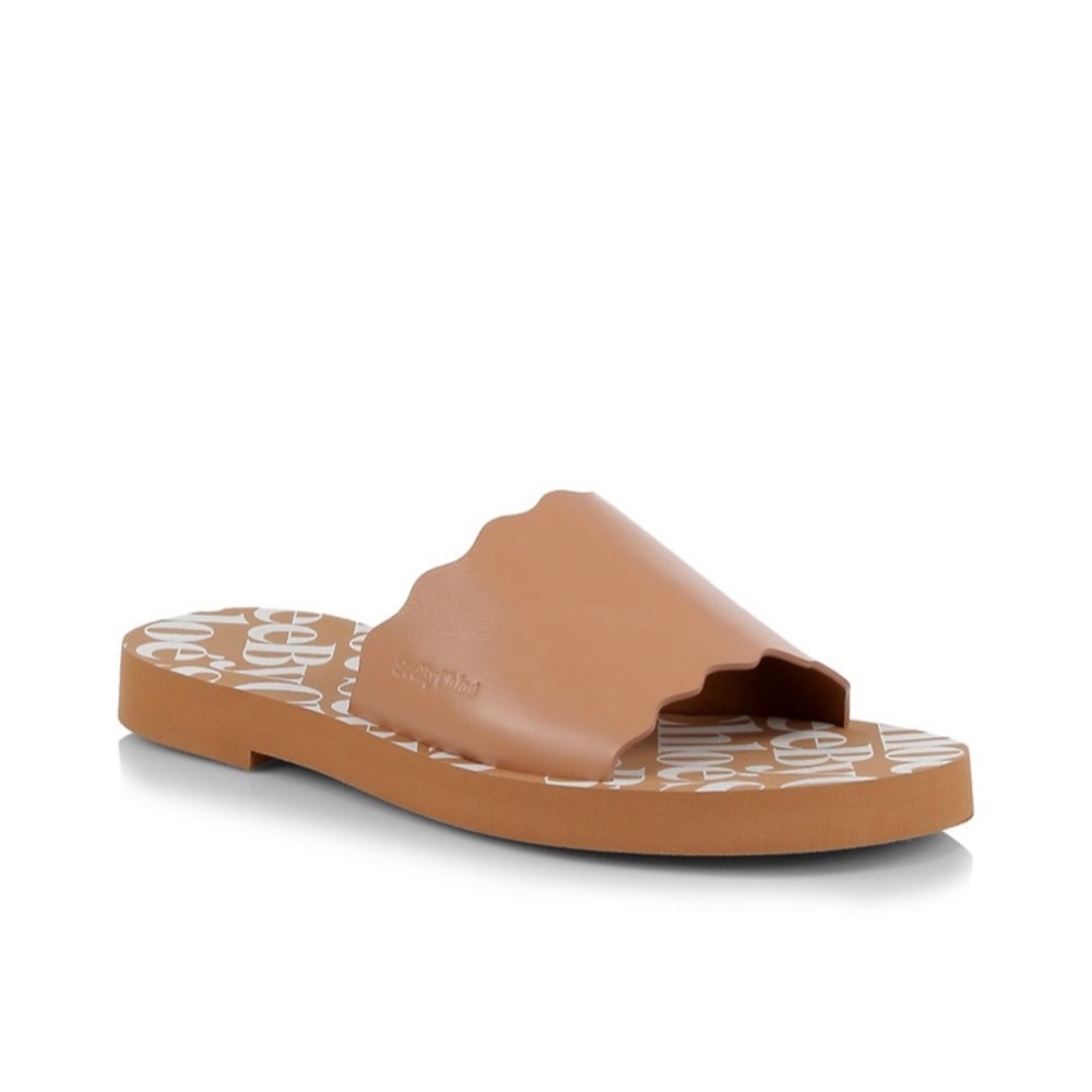 See By Chloe Essie Scallop Slides
